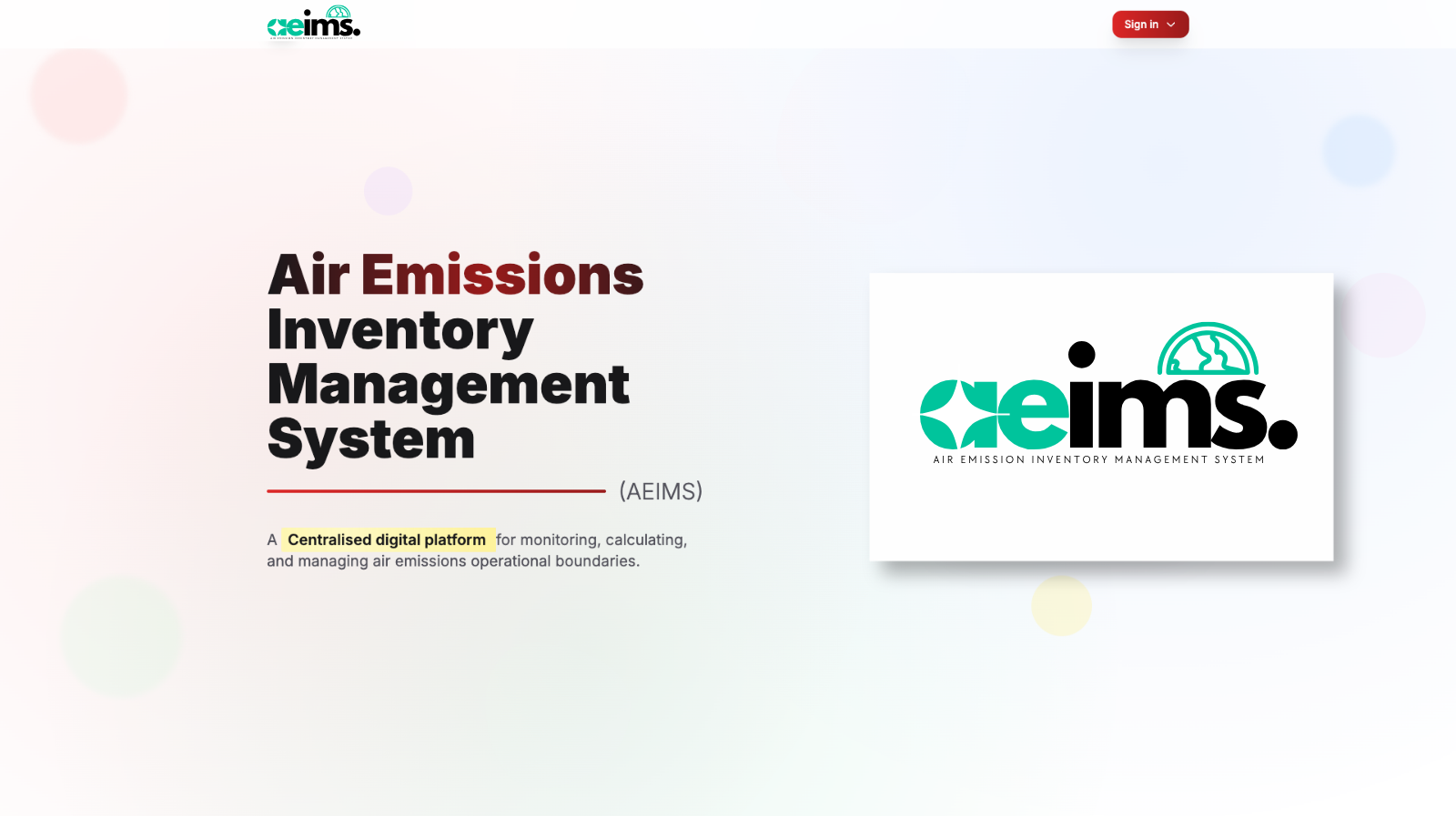 AEIMS Dashboard